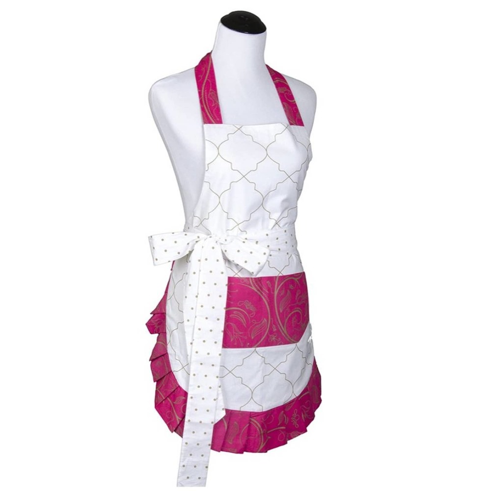 NWT Fuchsia Moroccan Apron